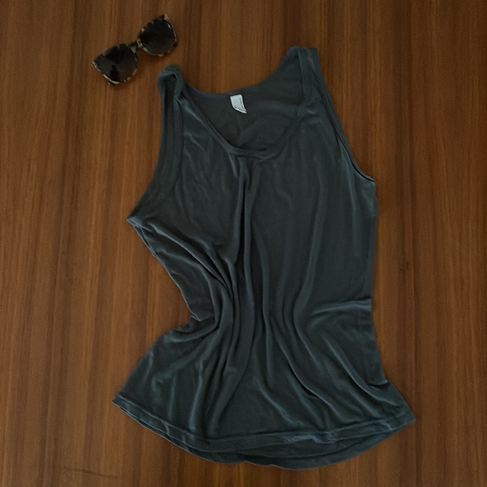 American Apparel c-thru tank xs